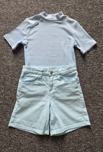 Kleidungsset hellblau gr - in,