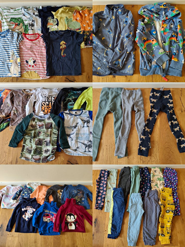 Kleidungspaket kinder 116 - kleidungspaket,